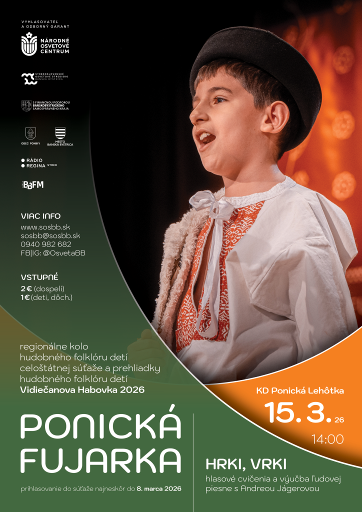 PONICKÁ FUJARKA 2026
