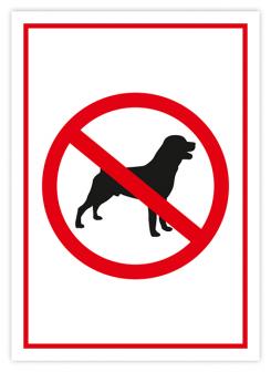 zákaz voľného pohybu psov